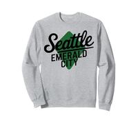 Seattle WA Emerald City for Men Women. Sweatshirt