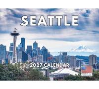 Seattle WA Washington State Calendar 2025 Monthly Wall