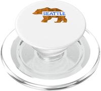 Seattle Washington Bear for Nature Lover PopSockets PopGrip for MagSafe