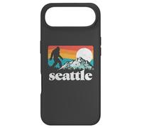 Seattle Washington Bigfoot Mountains Retro Distressed 80s Case for iPhone Air