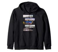 Seattle Washington Skyline For Proud Local Resident Zip Hoodie