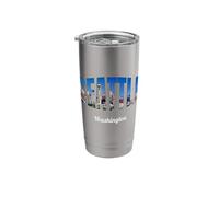Seattle Washington Stainless Steel Insulated Tumbler