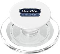 Seattle Washington Vintage Retro City Travel PopSockets PopGrip for MagSafe
