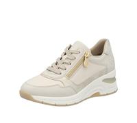 Rieker Women's N9301 Lace-Up Shoes, Beige, 6.5 UK