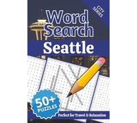 Seattle Word Search Puzzle Book: Word Searches with Easy to Read Print about Seattle Landmarks, Food, Nature and More | 6x9 inches, 110 pages | 50+ Puzzles | Gift for Vacations, Holidays and Free Time