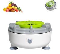 Seattleget Efficient Portable Fruit and Vegetable Washers, Portable Rechargeable Automatic Vegetable Washing Machine, Powerful Offer, for Cleaning Fruits, Vegetable, Meat(Charging type)