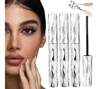 Seattleget Mascara, Seattle Get Mascara, 3d Curling Eyelash Iron - Lengthening and No Flaking, Waterproof & Sweatproof Lengthening & Curling Mascaras, Not Easy to Fall Off, Lasts All Day (3PCS)