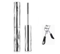 SeattleGet Mascara, Ultimate Length & Curl Mascara Set, Iron Wand Mascaras, Waterproof Long-Lasting 3D Curling Eyelash Iron with No Flaking, Volumising & Lengthening (1pcs)