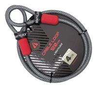 SeatyLock Bike Cable Lock - Anti Theft Triple Braided Steel Cable with Loops for Bike Security - Universal Fit Flexible Large Locking Cables for Bicycle U Chain or Folding Lock - 47.2"