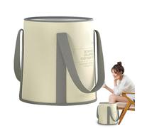 Seau de Bain de Pieds | Bassin de Bain de Pieds Pliable, Baignoire de Trempage pour Pieds, Spa et Lessive, Lavabo Portable pour Soins des Pieds à Domicile, Camping, Voyages, Extérieur