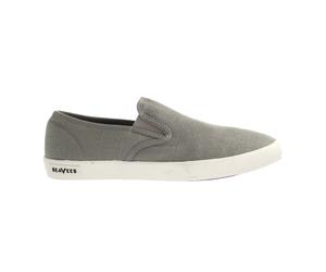 Seavees Baja Standard Mens Grey Plimsolls