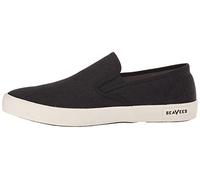 SEAVEES Men's Baja Slip on Original Sneaker, Black, 7 UK