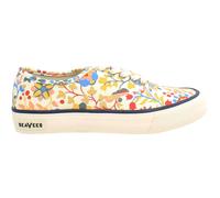 Seavees Women's Legend Liberty Lace-Up White Canvas Shoes | Size: 6 Seavees Multicolor 6