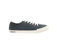 Seavees Women's Monterey Sneaker Standard Slate Navy Lace-Up Canvas Womens in Blue | Size: 6 Seavees Blue 6