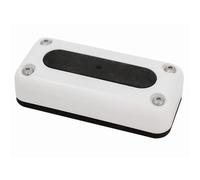 SEAVIEW | Multi-Cable Rectangle Cable Gland | Marine Grade Waterproof Pass Through Seal | CGM17SW - White Powder Coated Stainless Steel