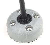 SEAVIEW | Round Cable Gland | Marine Grade Waterproof Cable Pass Through Cable Seal | CG20PG - Grey Plastic