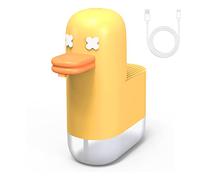 Seawah Automatic Foaming,Rechargeable Cute Bubble Duck Touchless Hand Foam Soap Dispenser for Bathroom,Smart Electric Sensor Soap Dispenser Kitchen Countertop,350ml(Yellow)