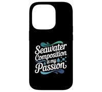 Seawater Composition Is My Passion Oceanography Case for iPhone 14 Pro