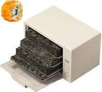 Seaweed Dehydrator, Electric Drying Box, 25L Smart Hot Air Oven Dryer, Adjustable 30-100°C & 24-hour Timer, For Nori, Sushi Restaurants
