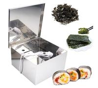 Seaweed Drying Box, Stainless Steel Seaweed Oven with Heating Bulb, 4 Non-slip Feet, Heating Seaweed Makes It Crispy, Suitable for Sushi Restaurants and Japanese Restaurants L