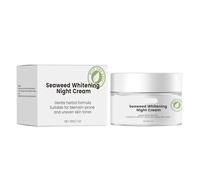 Seaweed Nourishing Night Cream - Hydrating Facial Moisturizer For Nighttime Skin Care, Supports Elasticity & Softness(2PCs)