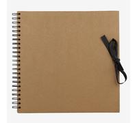 Seawhite : 30x30 Brown Paper Display Book : 40 sheets : spiral pad