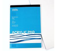 Seawhite - A4 Acrylic Painting Pad - 360 GSM - 15 Sheets Primed Matt Surface - Acid Free - Ideal for Students and Professional Artists