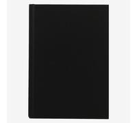 Seawhite : Black Cloth Case Bound Sketchbook 140gsm : A5 Portrait