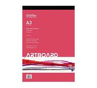 Seawhite - Mixed Media Artboard Pad - A3-10 Sheets - 220 GSM - 1.2 mm - Acid-Free - White