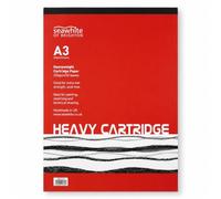 Seawhite of Brighton A3 All-Media Heavy Cartridge Pad, 220gsm, 25 Sheets