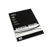 Seawhite of Brighton A3 Bristol Paper Pad - 240gsm Smooth Drawing Paper, 20 Sheets for Illustration, Ink & Marker - Strong Art Pad for Artists, Students & Classroom Use