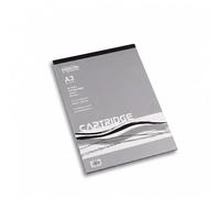 Seawhite of Brighton A3 Cartridge Paper Pad - 140gsm Drawing Paper for Sketching, Illustration & Creative Work - Smooth Surface Art Pad for Artists, Students & Classroom Use