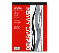 Seawhite of Brighton A4 All-Media Heavy Cartridge Pad, 220gsm, 25 Sheets
