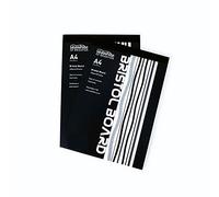Seawhite of Brighton A4 Bristol Board Pad - 240gsm, 20 Sheets - Smooth White Surface for Graphics, Illustration, Pen & Ink - Acid-Free Art Paper with Sturdy Backing