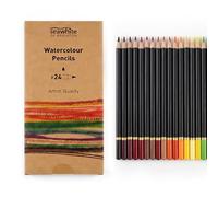 Seawhite of Brighton Watercolour Pencils, 24 Colours