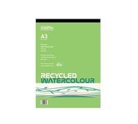 Seawhite - Recycled Watercolour Paper Pad - A3 - 300 GSM - 15 Sheets - White