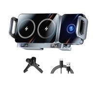 SEAYACK Intelligent Auto Sensing Car Phone Mount Charging With Auto Locking For Smartphones Stable Installation Fast Charging Car Mount