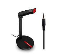 SEAYACK Professional USB 3.5MM Computer Microphone 360 Degree Omnidirectional Mic for Blogging Online