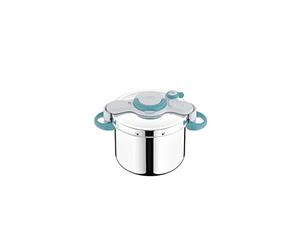 Seb ClipsoMinut' Easy+ 9 L, Folding Handles, Induction Pressure Cooker, Book 100 Recipes, Stainless Steel Pressure Cooker, Easy to Use, Made in France P4904916