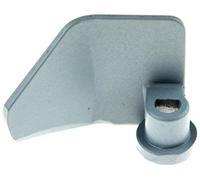 SEB Kneading Hook / Kneader / Stirrer (100115) Suitable for Gastroback 42820 Design Bread Maker Plus - Grey, Stainless Steel, 2 Programmes