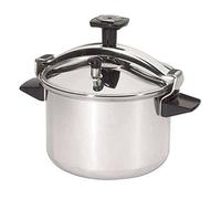 SEB Pressure cooker 4.5 L, 2-4 persons, Stainless steel pressure cooker, All heat sources including induction, Made in France, Authentic P0530600