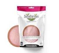 Seba Garden 100% Pure Himalayan Pink Salt - Extra Fine, 1kg Resealable Doypack | Natural & Unrefined, Rich in Minerals | Perfect for Cooking, Grinders & Bath Soaks (1 kg, Fine)