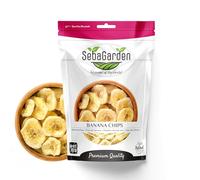 Seba Garden Sweetened Banana Chips 750g - Crunchy & Delicious Snack | Resealable Doypack | Perfect for On-the-Go, Lunch Boxes, Parties & Sharing