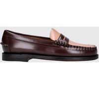 SEBAGO Classic Dan Smooth Calfskin Penny Loafers with Leather Sole - Size: 6½ - female