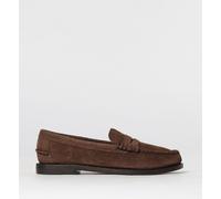 SEBAGO Classic Dan Suede Penny Loafers with Round Toe - Size: 7 - female