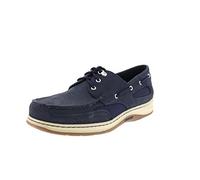 Sebago Clovehitch II, Men Boat Shoes, Blue (Navy Nubuck), 10.5 UK (45 EU)