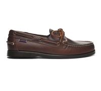 Sebago Docksides Portland Leather Boat Shoes - Brown Gum UK 7 UK 7