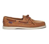 Sebago Docksides Portland Mens Brown Tan Leather Boat Deck Shoes Size 8-12