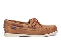 Sebago Docksides Portland Womens Brown Leather Boat Deck Shoes Size 5-8