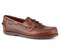 Sebago Endeavor Waxed Leather Boat Shoe 7000GC0/925 Brown Gum NEW